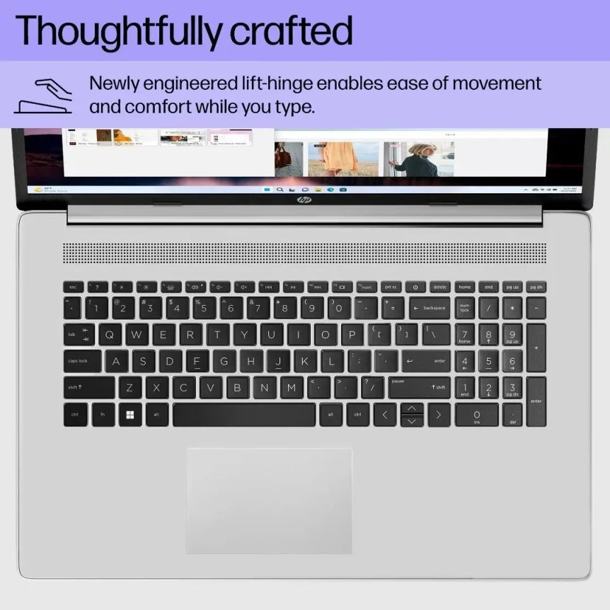 HP Laptop 17 with Intel Core 17-1355U | 17,3 Inch FHD Display